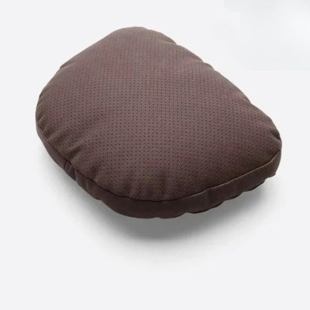 Coussin-lombaire-nuque-marron