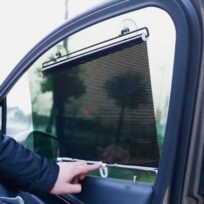 Pare-soleil voiture pare-brise avant noir fenêtre