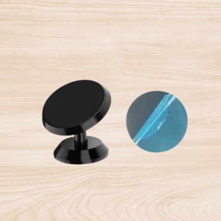 support-téléphone-magnétique-voiture-noir