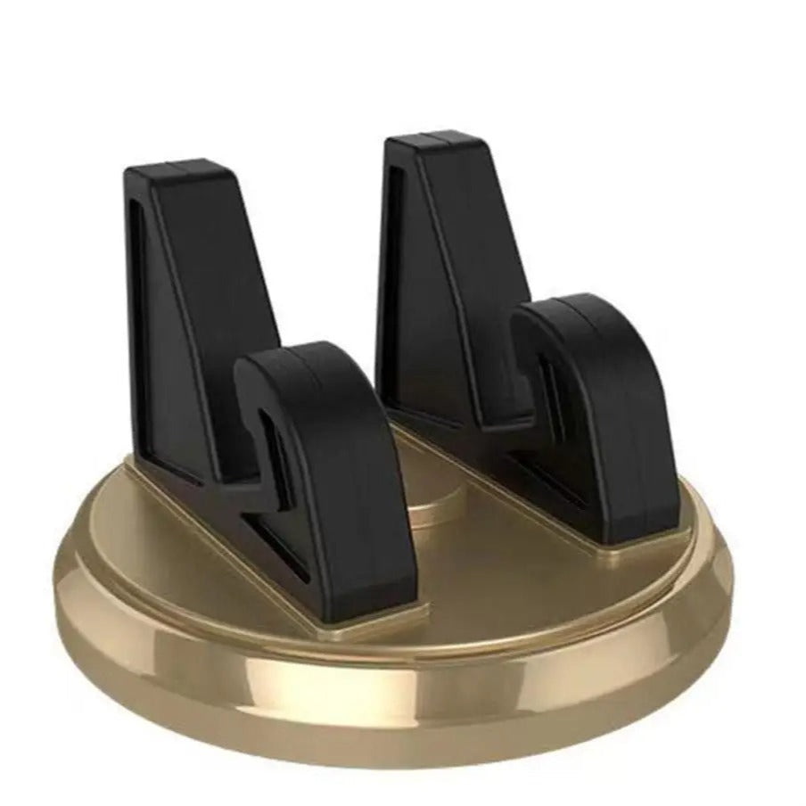 Support-telephone-voiture-or