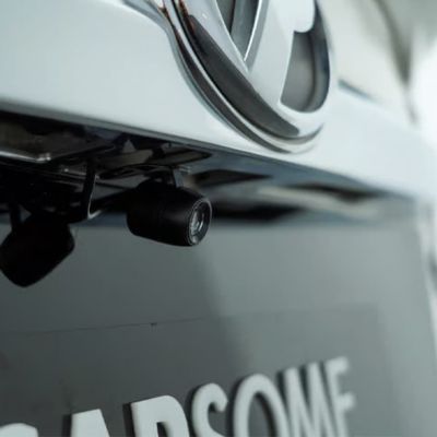 caméra pour la voiture fixé coffre