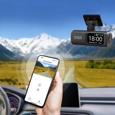 dashcam téléphone connecté