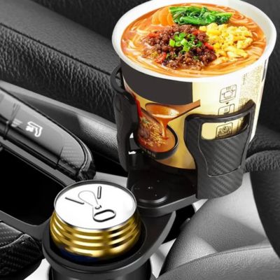 Porte-gobelets Pour Ventilation De Voiture - Lot De 2, Réglable 360°, Installation Sans Outil