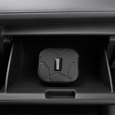 Traceur gps voiture ranger boîte à gant