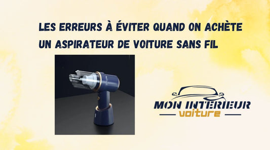 blog aspirateur de voiture sans fil