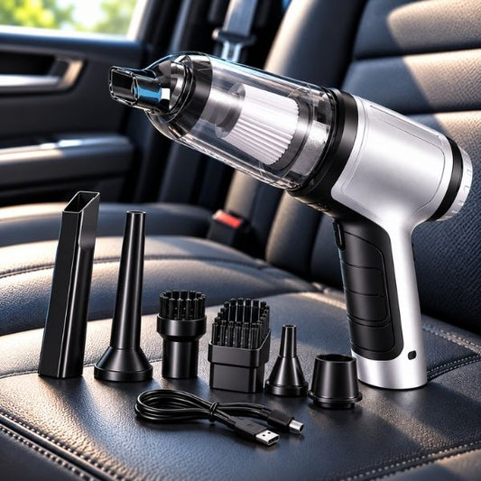 Aspirateur voiture avec accessoires