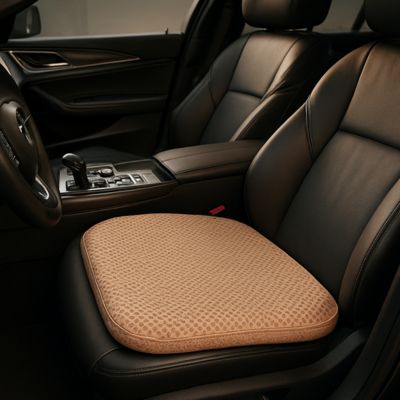Coussin coccyx beige siège voiture