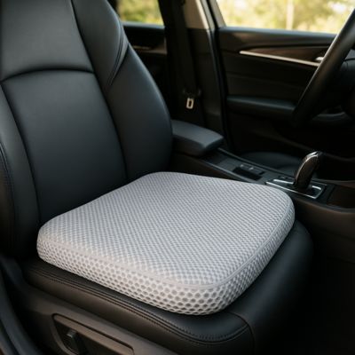 Coussin coccyx gris siège voiture