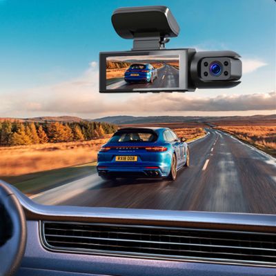 dashcam route et voiture