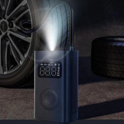 gonfleur pneu voiture avec led allumée