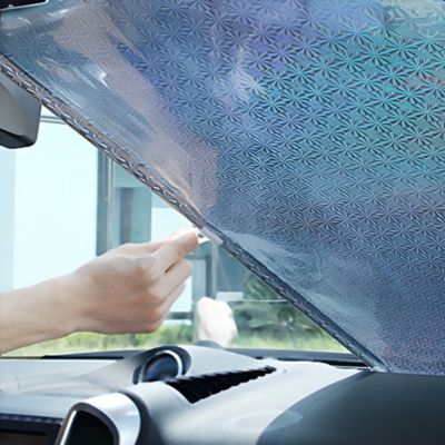 Pare-soleil voiture pare-brise avant​ déroulé main