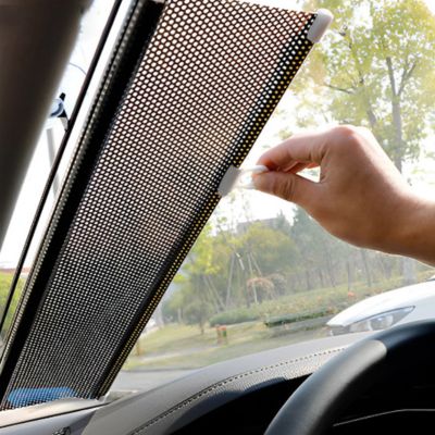 Pare-soleil voiture pare-brise avant​ noir main