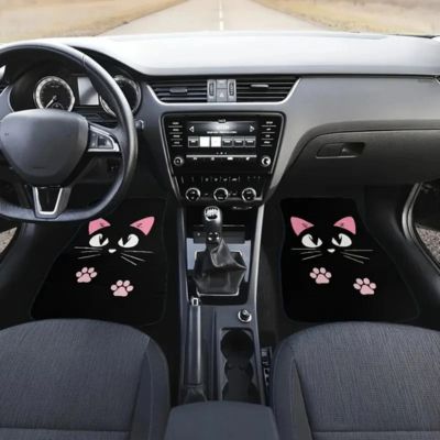 tapis pour voiture tête de chat