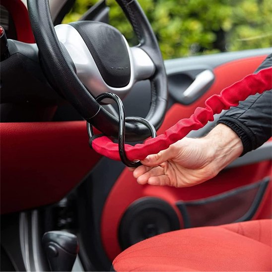 Antivol voiture fixation volant