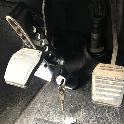 Antivol voiture pédale avec clé