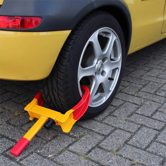 Antivol voiture roue arrière