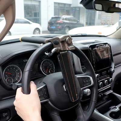 Antivol voiture sur volant