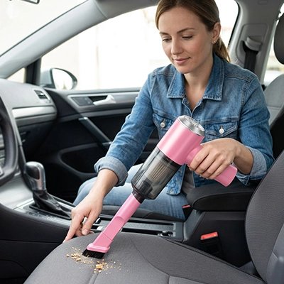 Aspirateur voiture avec qui utilise