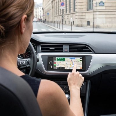 Autoradio carplay avec écran tactile