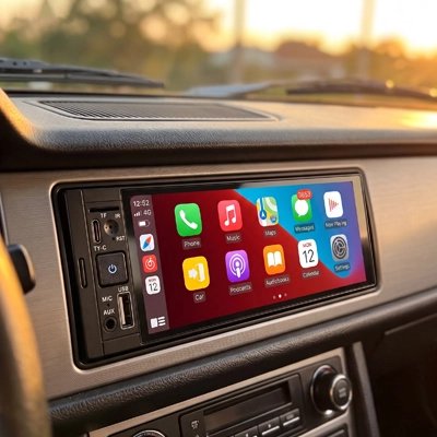 Autoradio carplay écran tactile voiture