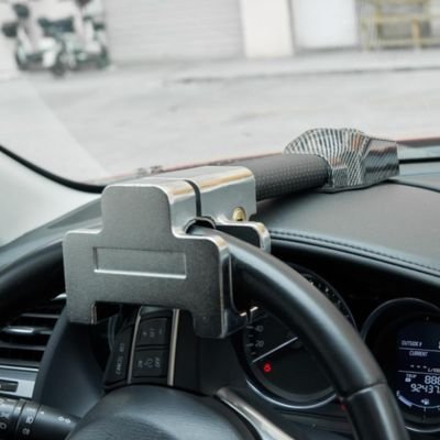 Canne antivol pour voiture blocage volant