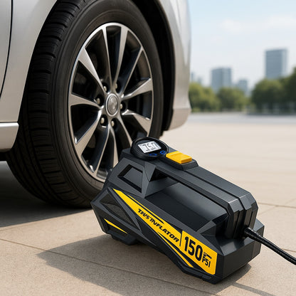 compresseur d'air portatif branché roue