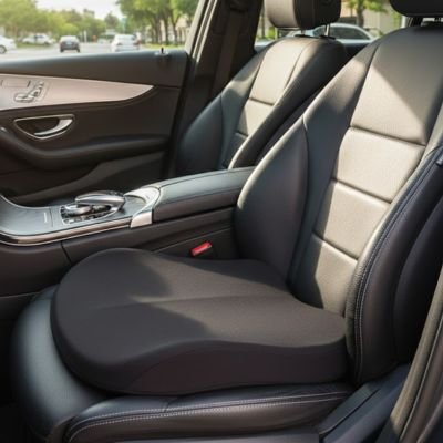 Coussin coccyx noir pour voiture