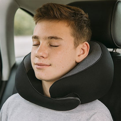 Coussin de voyage noir