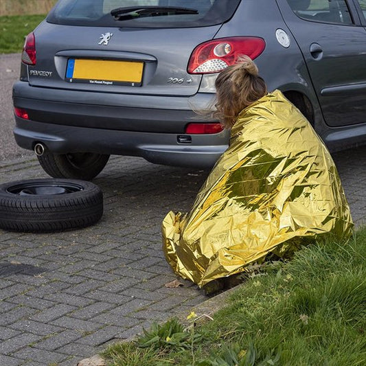 Couverture de survie voiture en panne