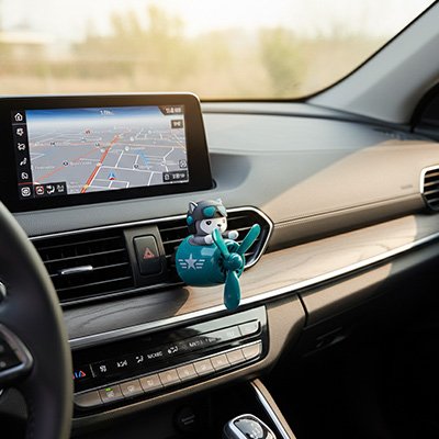 Désodorisant pour voiture fixé grille aération