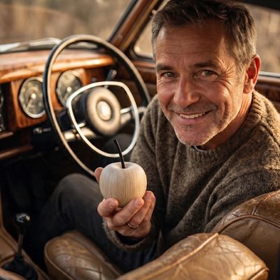 Diffuseur parfum voiture dans mains homme