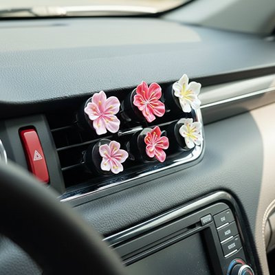 Diffuseur parfum voiture fleur