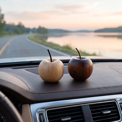 Diffuseur parfum voiture pomme