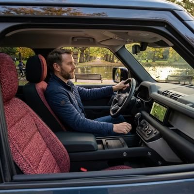 Housse de siege de voiture tissu rouge