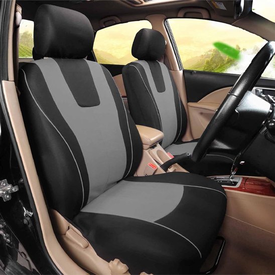 Housse de siege voiture gris avant