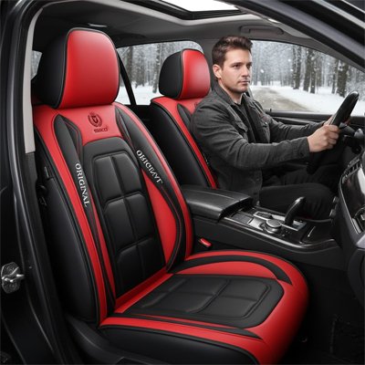 Housse pour voiture rouge