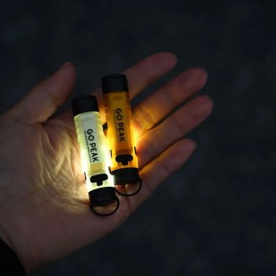 lampe de poche dans main