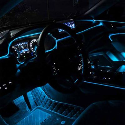 Led voiture intégrée bleu glace