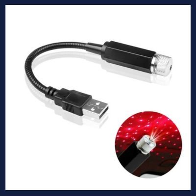 Leds voitures ciel étoilé rouge