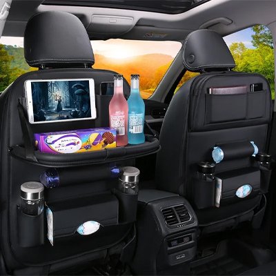 Organisateur voiture avec tablette