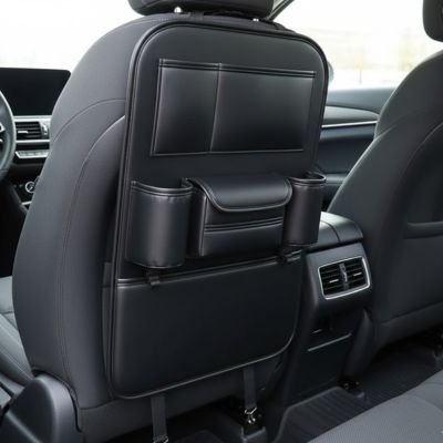 Organisateur voiture cuir