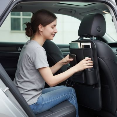 Organisateur voiture dossier siège