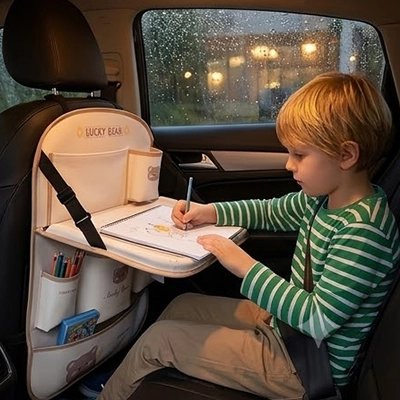 Organisateur voiture enfant colorie
