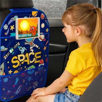 Organisateur voiture enfant tablette accrochée