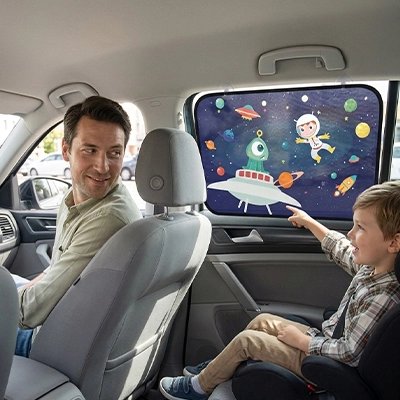 Pare soleil voiture bébé portière arrière