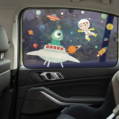 Pare soleil voiture bébé vitre arrière