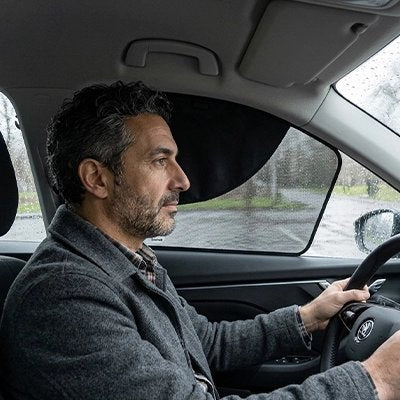 Pare soleil voiture conducteur