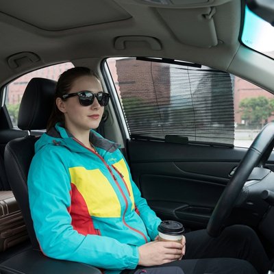 Pare soleil voiture rétractable