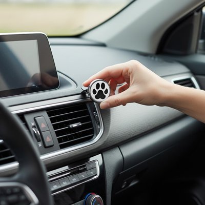 Parfum pour voiture aération