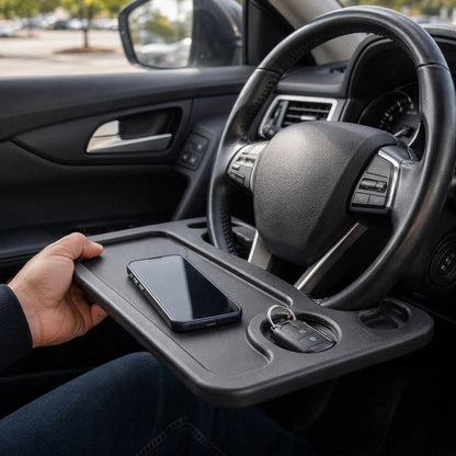 Plateau pour voiture​ accroché volant